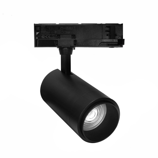 Reflektor Szynowy Zoom TRACK SYSTEM DD-04 230V 10W-30W 3000K Czarny 3 Fazowy 230V 1587DL DOMENO LIGHTING - zdjęcie dodatkowe 1