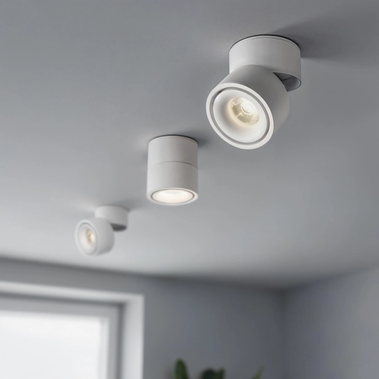 Ruchomy Spot LED EZ-CL06A-12 12W 4000K Biały 1292DL DOMENO LIGHTING - zdjęcie dodatkowe 1