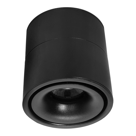 Ruchomy Spot LED EZ-CL06A-12 12W 3000K Czarny 1291DL DOMENO LIGHTING - zdjęcie dodatkowe 2