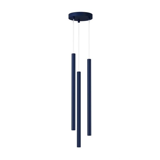 Lampa wisząca SOPEL 3 koło 41830 granatowy RAL 5003 Sigma - zdjęcie produktu