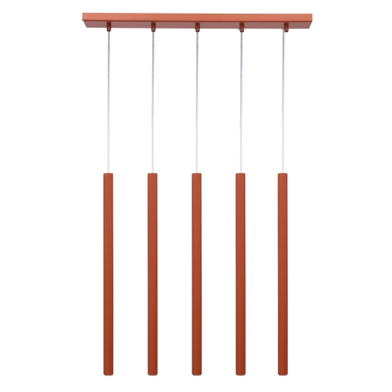 Lampa wisząca SOPEL 5 ceglany 41455 Sigma - zdjęcie produktu