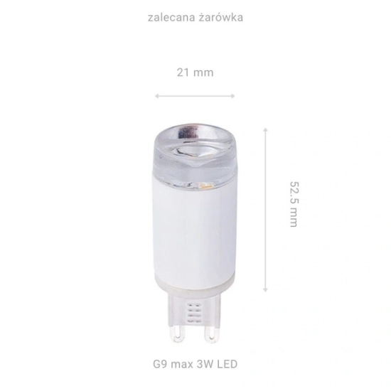 SOPEL kinkiet ruchomy 41523 szałwia NCS-S4005-G80Y Sigma