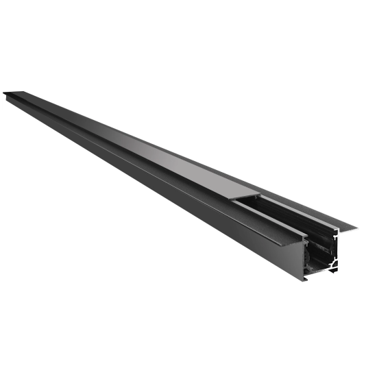 Szyna magnetyczna podtynkowa LL-16C Mini Magnetic 100cm czarna 1172DL DOMENO LIGHTING - zdjęcie produktu