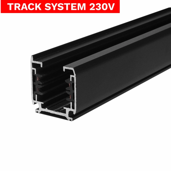 Szynoprzewód 3 fazowy Track System LL-DX 100cm czarny 1526DL DOMENO LIGHTING - zdjęcie produktu