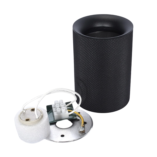 Tuba natynkowa GU10 KJ2186 czarny 1380DL DOMENO LIGHTING - zdjęcie dodatkowe 2