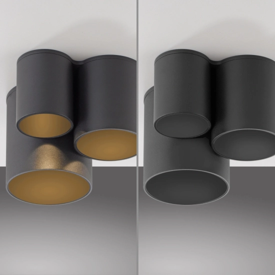 Lampa sufitowa Pure Point Czarna 6750-18 Paul Neuhaus - zdjęcie dodatkowe 3