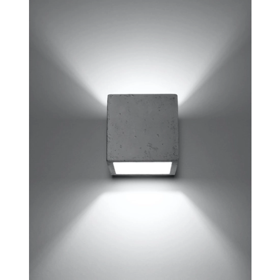 kinkiecik.pl Kinkiet QUAD beton SL.0487 SOLLUX LIGHTING