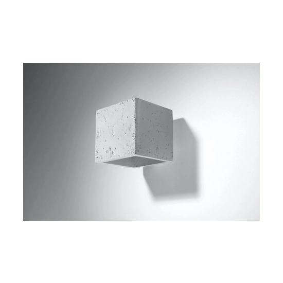 kinkiecik.pl Kinkiet QUAD beton SL.0487 SOLLUX LIGHTING