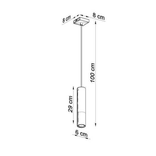 kinkiecik.pl Lampa wisząca LOOPEZ 1 SL.0946 SOLLUX LIGHTING