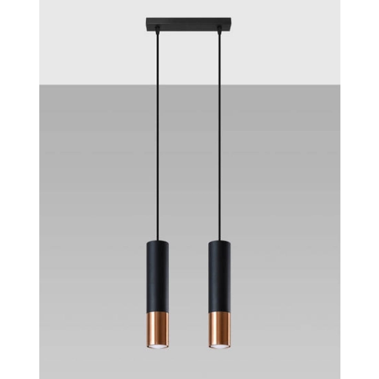 kinkiecik.pl Lampa wisząca LOOPEZ 2 SL.0947 SOLLUX LIGHTING