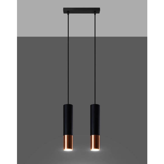 kinkiecik.pl Lampa wisząca LOOPEZ 2 SL.0947 SOLLUX LIGHTING
