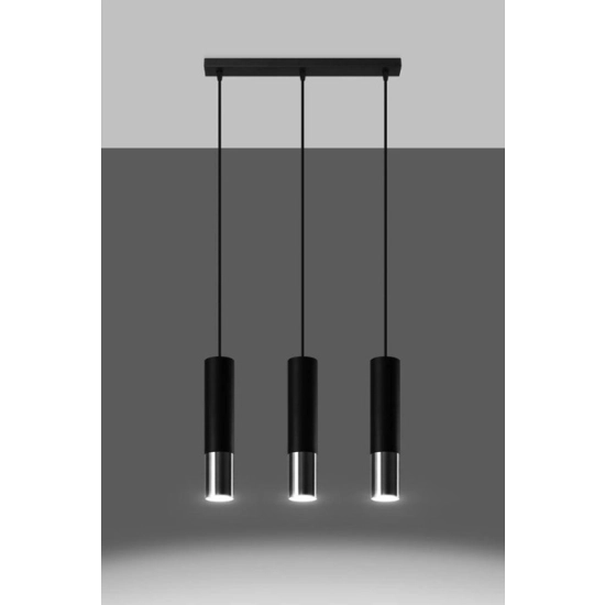 kinkiecik.pl Lampa wisząca LOOPEZ 3L SL.0942 SOLLUX LIGHTING