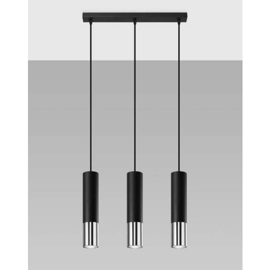 kinkiecik.pl Lampa wisząca LOOPEZ 3L SL.0942 SOLLUX LIGHTING