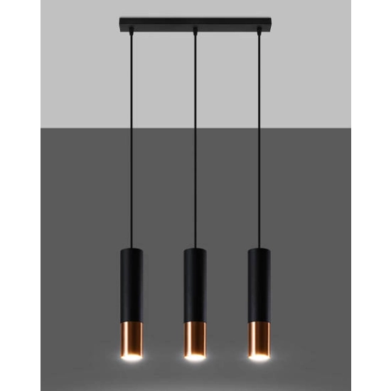 kinkiecik.pl Lampa wisząca LOOPEZ 3L SL.0948 SOLLUX LIGHTING