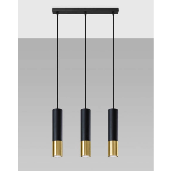 kinkiecik.pl Lampa wisząca LOOPEZ 3L SL.0954 SOLLUX LIGHTING