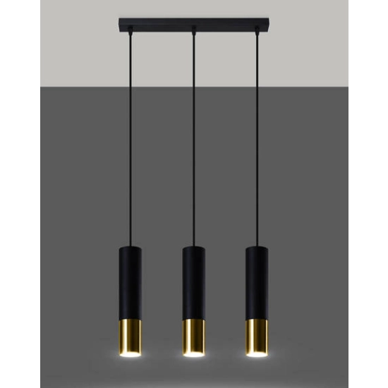 kinkiecik.pl Lampa wisząca LOOPEZ 3L SL.0954 SOLLUX LIGHTING