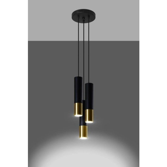 kinkiecik.pl Lampa wisząca LOOPEZ 3P SL.0955 SOLLUX LIGHTING