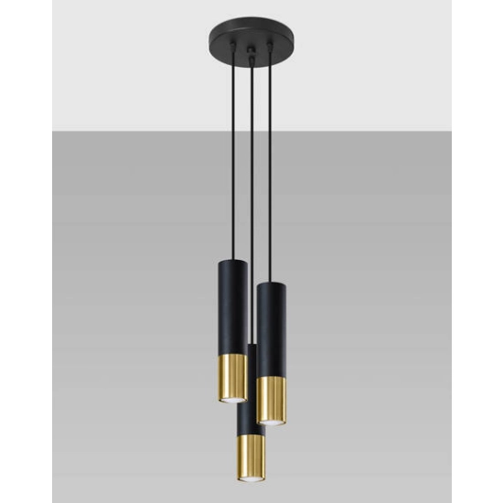 kinkiecik.pl Lampa wisząca LOOPEZ 3P SL.0955 SOLLUX LIGHTING