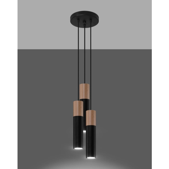 kinkiecik.pl Lampa wisząca PABLO 3P SL.1014 SOLLUX LIGHTING