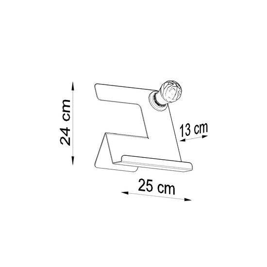kinkiecik.pl Lampa stołowa INCLINE SL.0669 SOLLUX LIGHTING