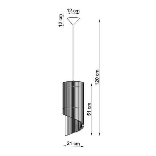 kinkiecik.pl Lampa wisząca AEXIA SL.0640 SOLLUX LIGHTING