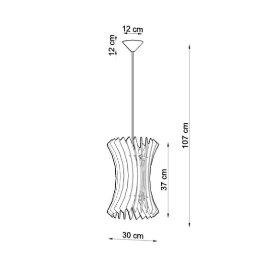 kinkiecik.pl Lampa wisząca ORIANA SL.0642 SOLLUX LIGHTING