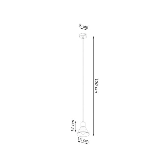 kinkiecik.pl Lampa wisząca TALEJA 1 SL.0985 SOLLUX LIGHTING