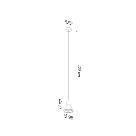 kinkiecik.pl Lampa wisząca TAZILA 1 SL.0987 SOLLUX LIGHTING