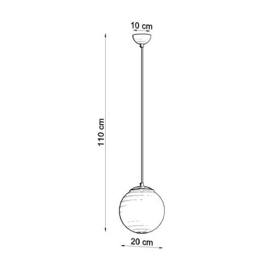 kinkiecik.pl Lampa wisząca UGO 20 SL.0715 SOLLUX LIGHTING