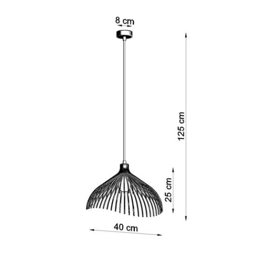 kinkiecik.pl Lampa wisząca UMB SL.0665 SOLLUX LIGHTING