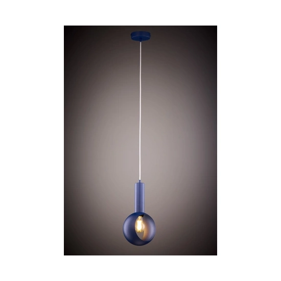 Lampa wisząca VITRUM OCZKO granatowy 41635 RAL 5003 Sigma