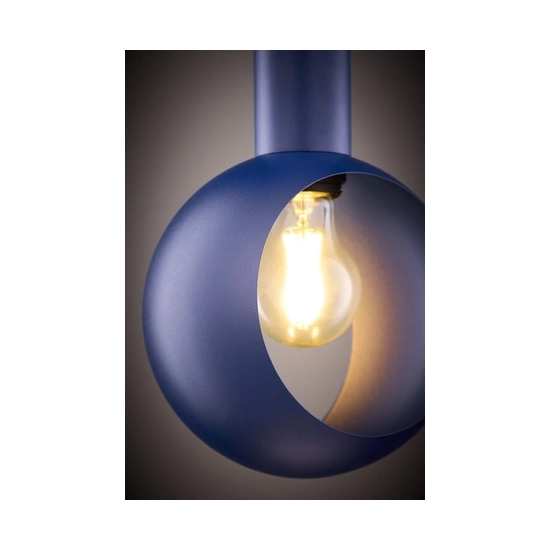 Lampa wisząca VITRUM OCZKO granatowy 41635 RAL 5003 Sigma