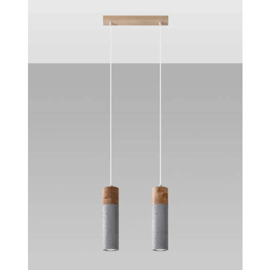 kinkiecik.pl Lampa wisząca ZANE 2 SL.0966 SOLLUX LIGHTING