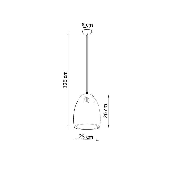 kinkiecik.pl Lampa wisząca BUKANO SL.0842 SOLLUX LIGHTING