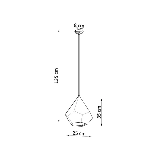 kinkiecik.pl Lampa wisząca PAVLUS SL.0844 SOLLUX LIGHTING