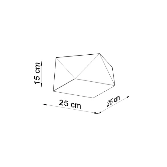 kinkiecik.pl Plafon HEXA 25 SL.0688 SOLLUX LIGHTING