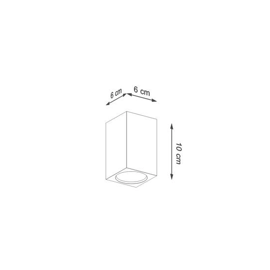 kinkiecik.pl Plafon KEKE 10 dąb SL.1040 SOLLUX LIGHTING
