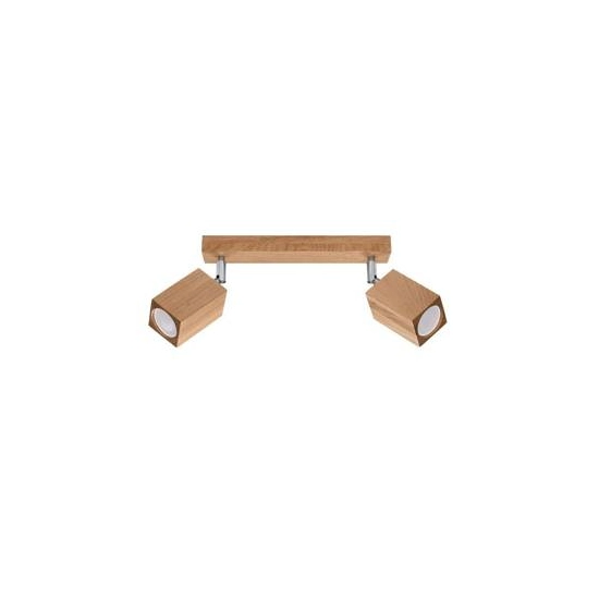 kinkiecik.pl Plafon KEKE 2 dąb SL.1036 SOLLUX LIGHTING