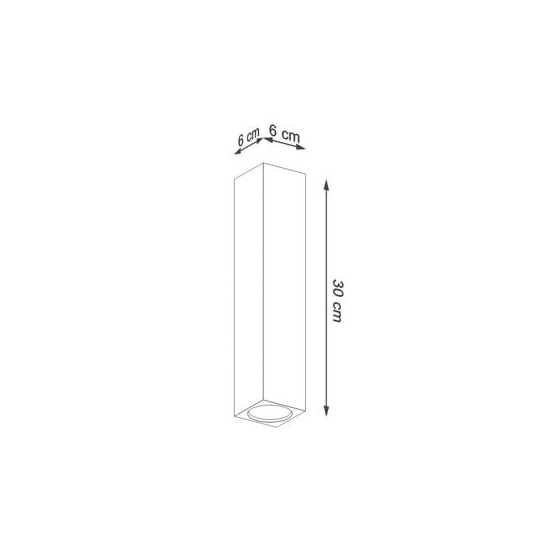 kinkiecik.pl Plafon KEKE 30 dąb SL.1041 SOLLUX LIGHTING