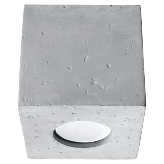 kinkiecik.pl Plafon QUAD beton SL.0489 SOLLUX LIGHTING