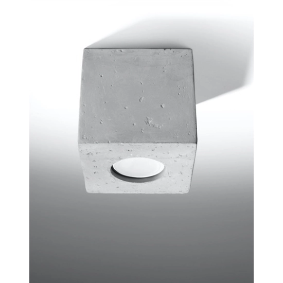 kinkiecik.pl Plafon QUAD beton SL.0489 SOLLUX LIGHTING