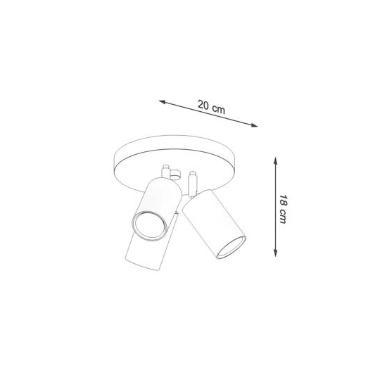 kinkiecik.pl Plafon RING 3P SL.1016 SOLLUX LIGHTING