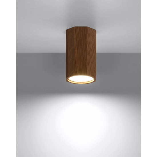 kinkiecik.pl Plafon ZEKE 10 dąb SL.1033 SOLLUX LIGHTING