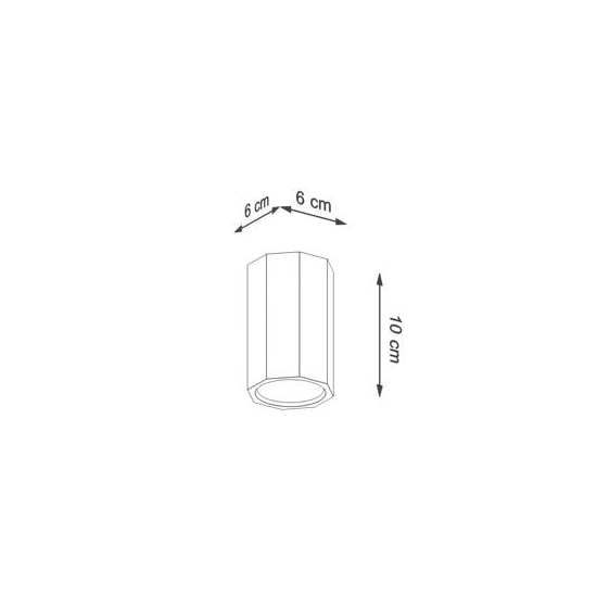 kinkiecik.pl Plafon ZEKE 10 dąb SL.1033 SOLLUX LIGHTING