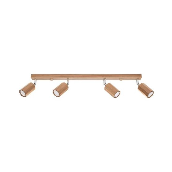 kinkiecik.pl Plafon ZEKE 4 dąb SL.1031 SOLLUX LIGHTING