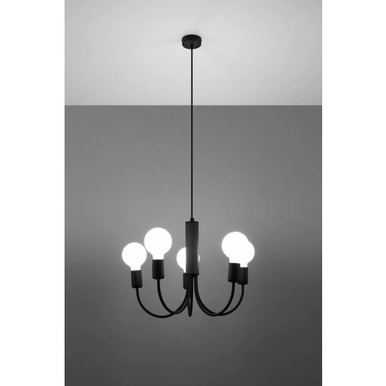 kinkiecik.pl Lampa wisząca PICCOLO 5 SL.0855 SOLLUX LIGHTING