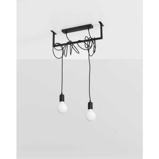 kinkiecik.pl Lampa wisząca SALAMANCA 2 SL.0894 SOLLUX LIGHTING