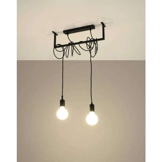 kinkiecik.pl Lampa wisząca SALAMANCA 2 SL.0894 SOLLUX LIGHTING