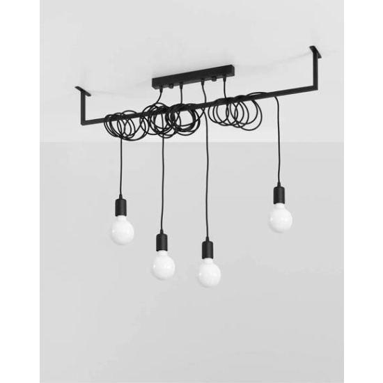 kinkiecik.pl Lampa wisząca SALAMANCA 4 SL.0895 SOLLUX LIGHTING