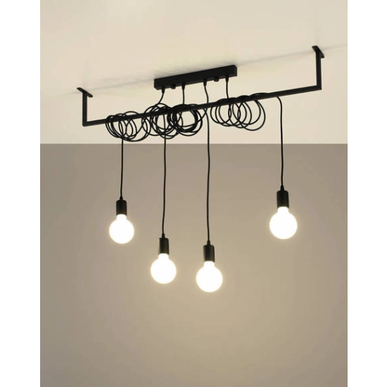 kinkiecik.pl Lampa wisząca SALAMANCA 4 SL.0895 SOLLUX LIGHTING
